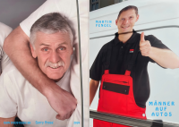 Männer auf Autos - Martin Fengel