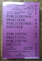 OEI #86–87: Publishing Practices, Publishing Poetics (and Contemporary Poetry from Canada)