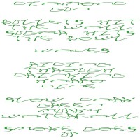 Slow Dark Green Murky Waterfall (vinyl)