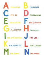 The Alphabet of Lies