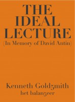 The Ideal Lecture (In Memory of David Antin)
