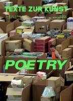 Texte Zur Kunst 103 / SEPTEMBER 2016 “POETRY”