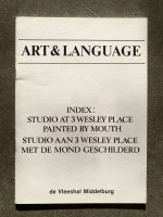 Art & Language. Index: Studio At 3 Wesley Place Painted By Mouth. Studio Aan Wesley Place Met De Mond Geschilderd