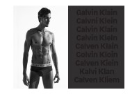 Calvin Klein. The Dyslexic Collection