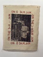 Für S. Fricke (Collage on canvas)