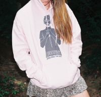 Lukatoyboy JP Tour Pink Hoodie (L)