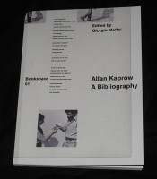 Allan Kaprow, a Bibliography