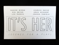 It's her (Scenes for a play)
