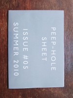 Peep-Hole Sheet #5: Massimo Grimaldi, Snowblind