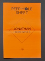 Peep-Hole Sheet #04: Jonathan Horowitz, This is this