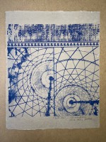 OSTINANKA (blue on beige)