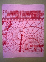 OSTINANKA (red on pink)