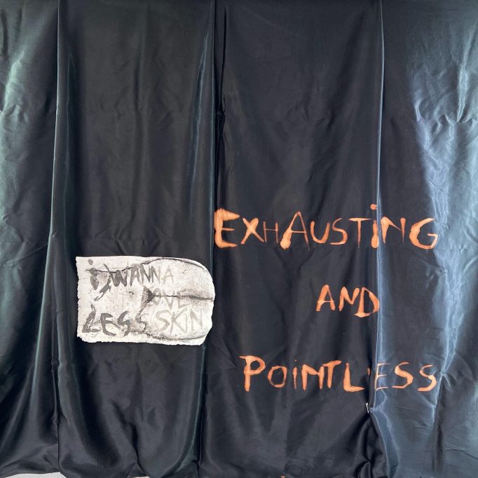 Mind The Gap, Cazul101’s group show, Dan Perjovschi, Anca Bucur, artistic duo SABA (Silvia Amancei and Bogdan Armanu), Nicoleta Moise, Adriana Preda, Ioana Gheorghiu and Megan Dominescu, 28.04.2022 - 30.06.2022, Motto Berlin