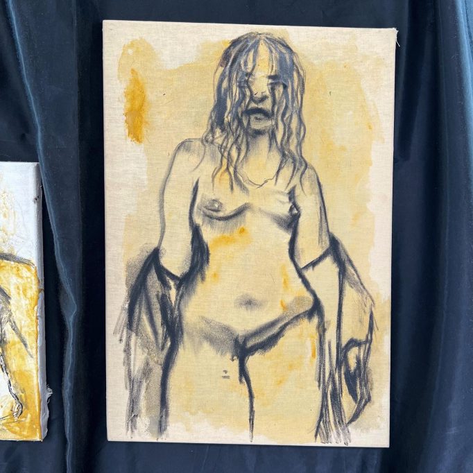 Mind The Gap, Cazul101’s group show, Dan Perjovschi, Anca Bucur, artistic duo SABA (Silvia Amancei and Bogdan Armanu), Nicoleta Moise, Adriana Preda, Ioana Gheorghiu and Megan Dominescu, 28.04.2022 - 30.06.2022, Motto Berlin