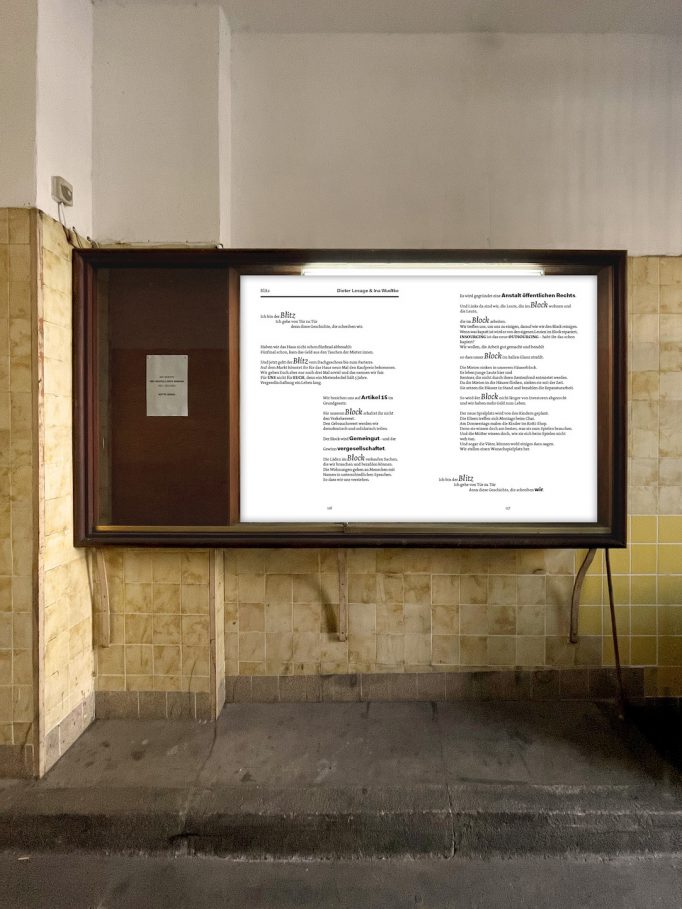 Red Novels / Rote Romane, Ina Wudtke, 27.02.2022 - 30.03.2022, Motto Berlin