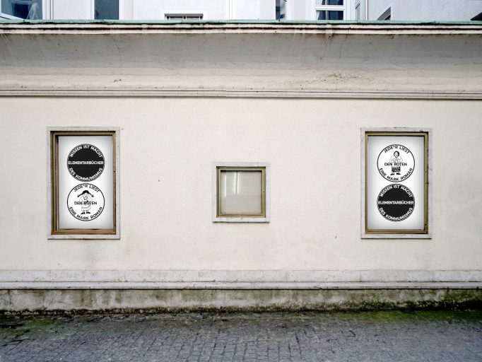 Red Novels / Rote Romane, Ina Wudtke, 27.02.2022 - 30.03.2022, Motto Berlin