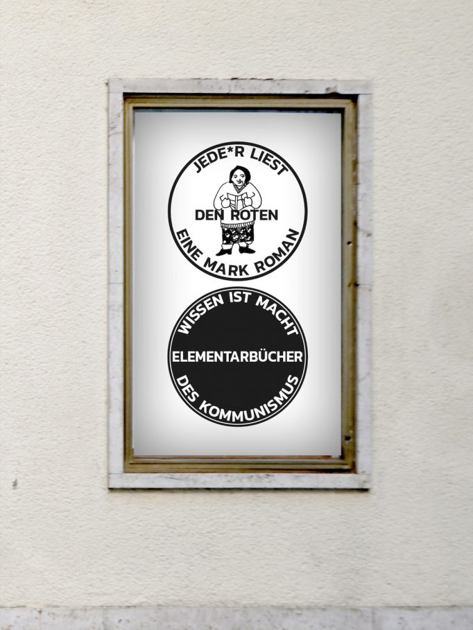 Red Novels / Rote Romane, Ina Wudtke, 27.02.2022 - 30.03.2022, Motto Berlin