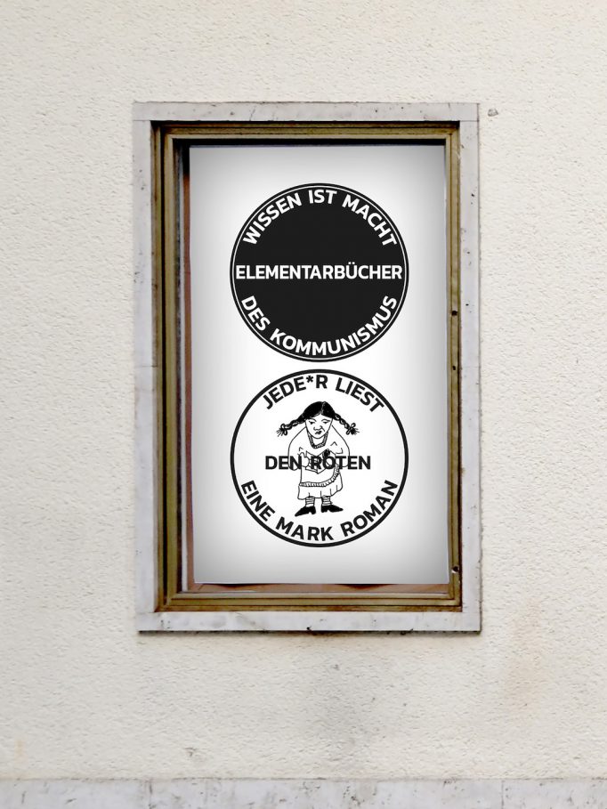 Red Novels / Rote Romane, Ina Wudtke, 27.02.2022 - 30.03.2022, Motto Berlin